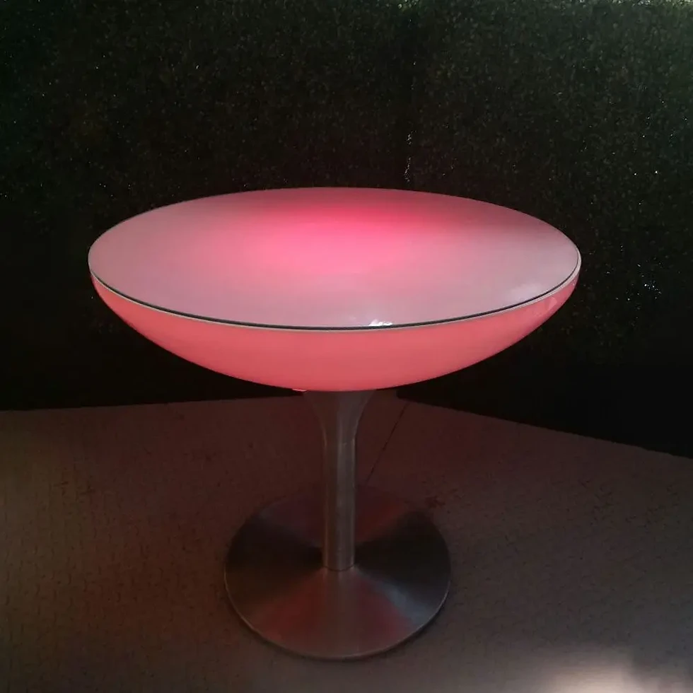 Thumbnail: Moree illuminated Round Bistro Table