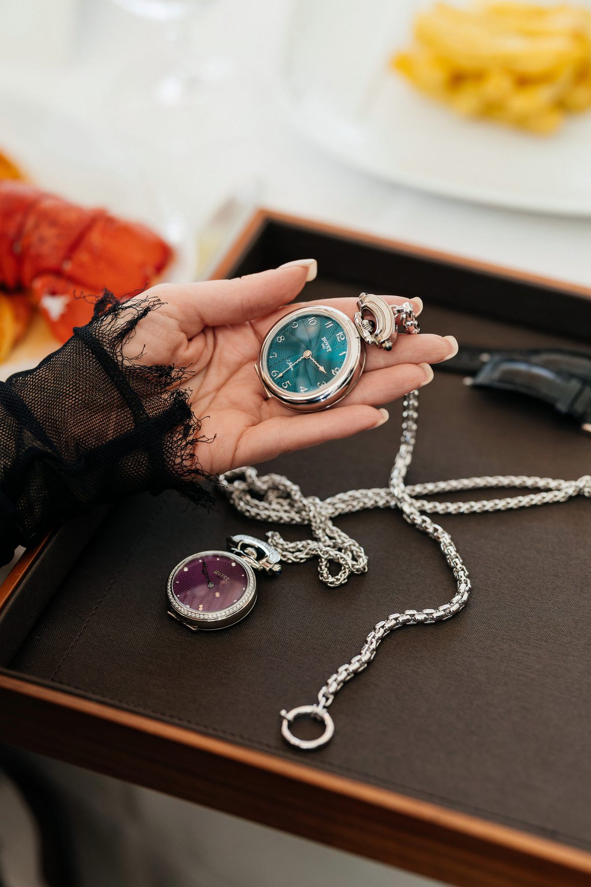 Mr K Nations at a private BOVET presentation — selected frame 15