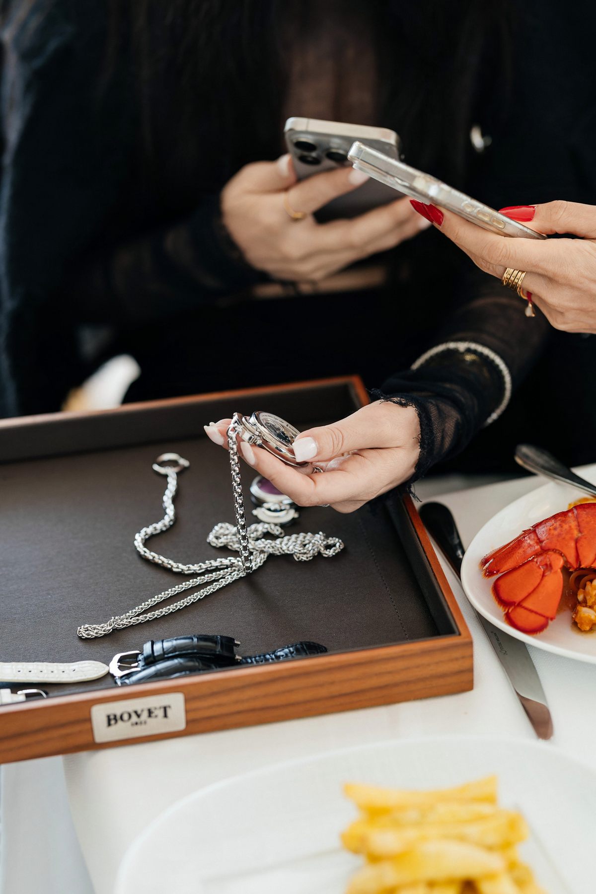 Mr K Nations at a private BOVET presentation — selected frame 10