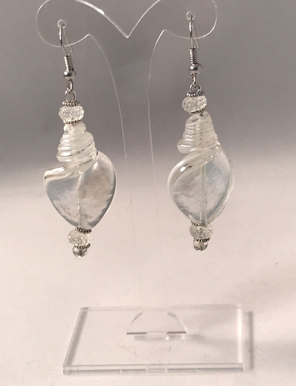 Thumbnail: Crystal Swirls Earrings 