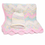 Thumbnail: Crocheted Chevron Stitch Afghan Baby Blanket with Matching Hat