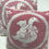 Thumbnail: Vintage Lace Covered Throw Pillow Set