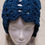 Thumbnail: Suede Teal Shell Stitch Pattern Hat