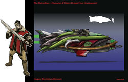 Hagane and Monsuta (Chara&ObjDesign)