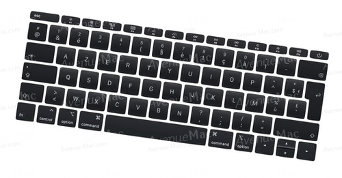 Touches de clavier Azerty MacBook Pro 13 A1708 (2016/2017)