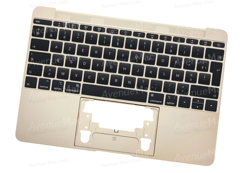 TOPCASE CHASSIS WITH FRENCH AZERTY KEYBOARD FOR MACBOOK 12