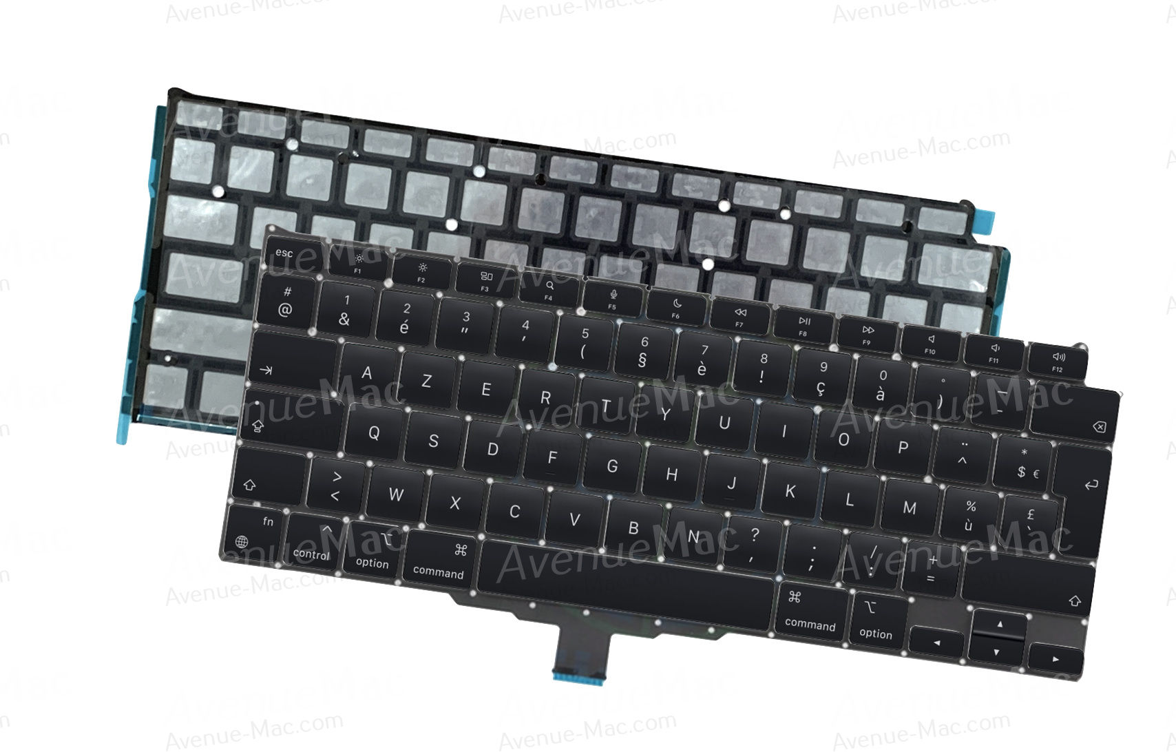 FRENCH AZERTY BACKLIT KEYBOARD FOR MACBOOK AIR 13" A2337