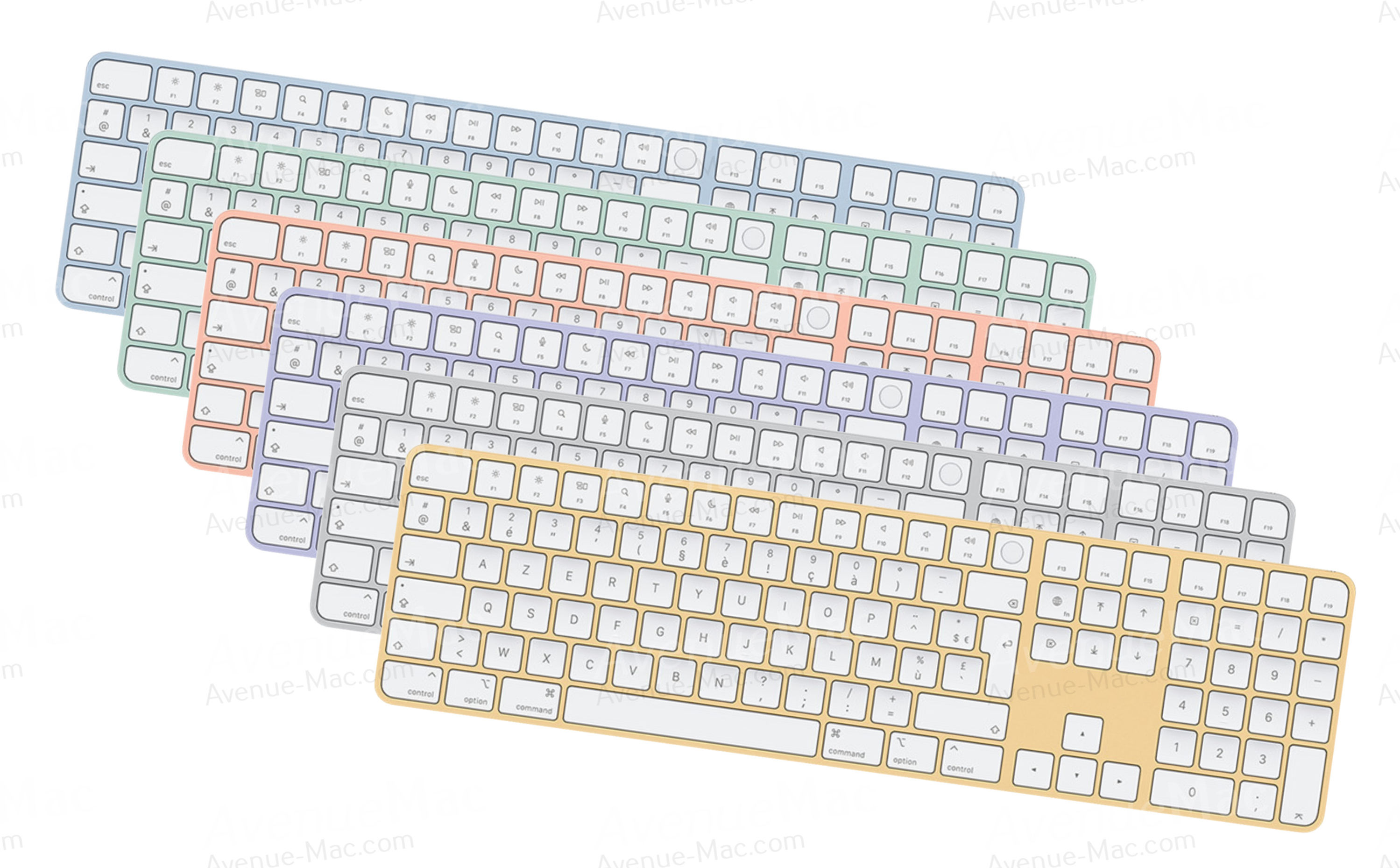 APPLE MAGIC KEYBOARD AVEC TOUCH ID CLAVIER FRANÇAIS AZERTY FR