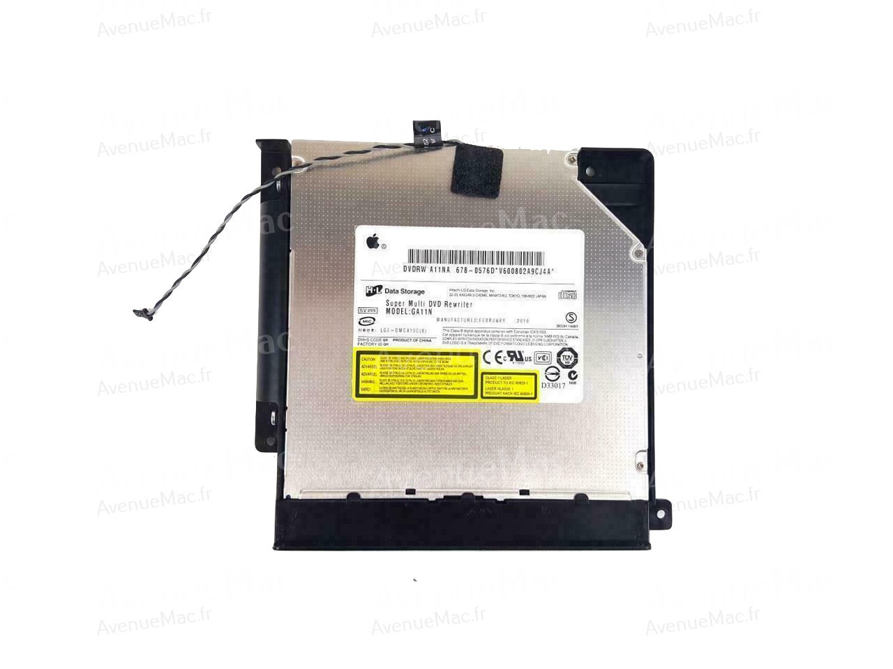 LECTEUR GRAVEUR CD DVD SUPERDRIVE POUR IMAC 20" 24" A1224 A1225 DE 2009