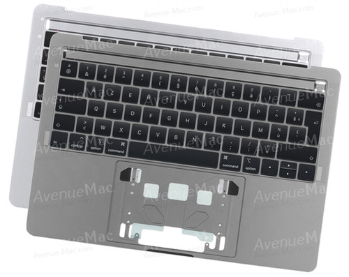 TOPCASE CHASSIS WITH FRENCH AZERTY KEYBOARD FOR MACBOOK PRO 13
