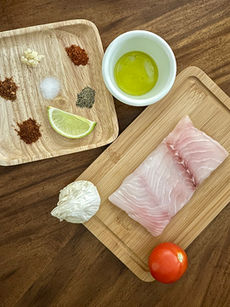 Red Snapper with a little kick cooked perfectly with a squeeze of lime.