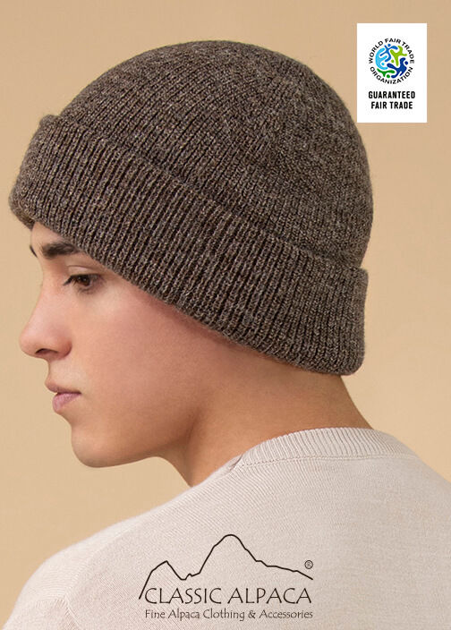 Thumbnail: Double Knit English Alpaca Hat