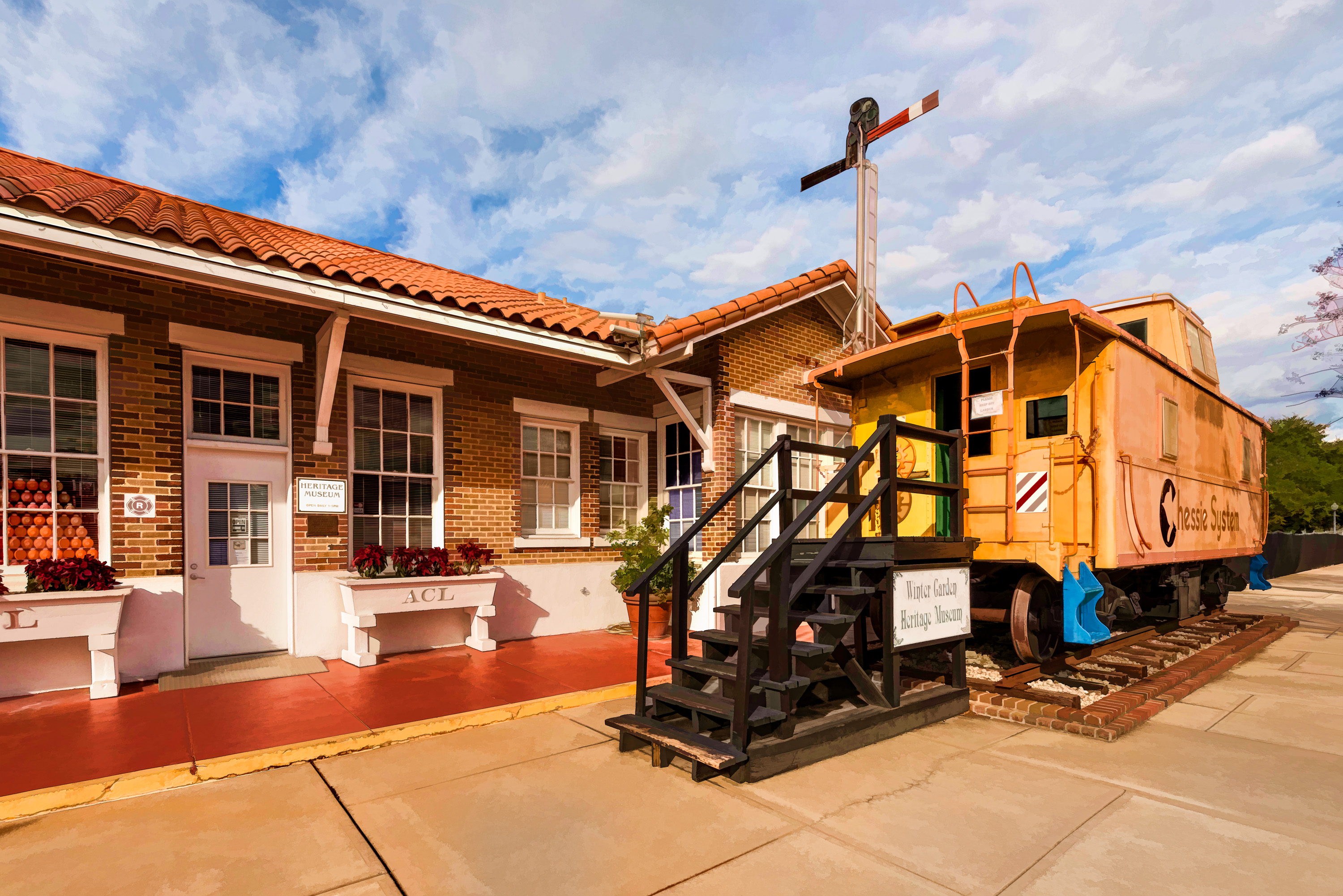 Heritage Foundation Caboose