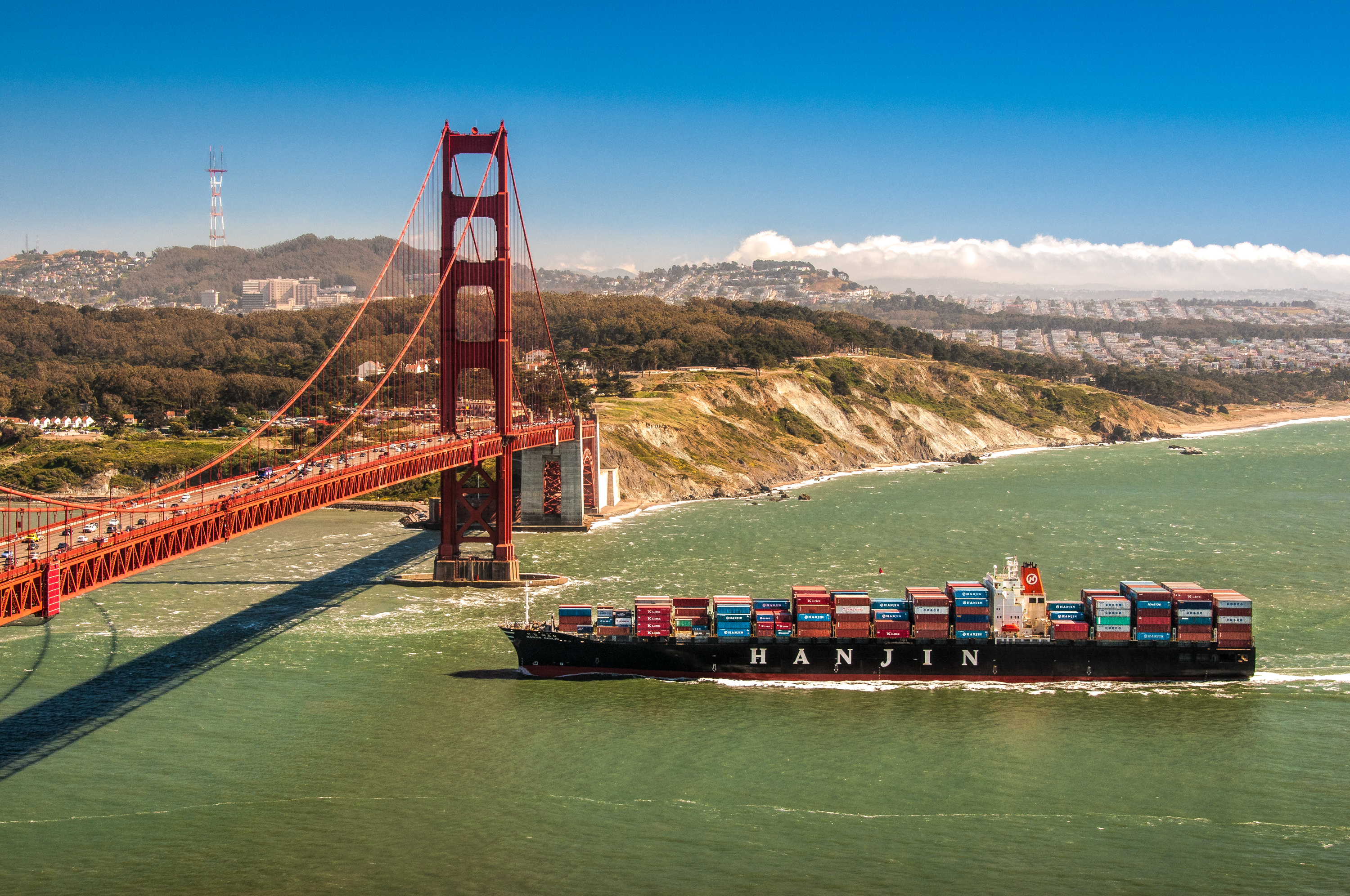 Incoming Freighter