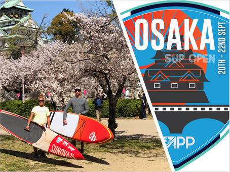 Osaka to host the World's best SUP athletes this weekend Stop #3 of APP World Tour Racing