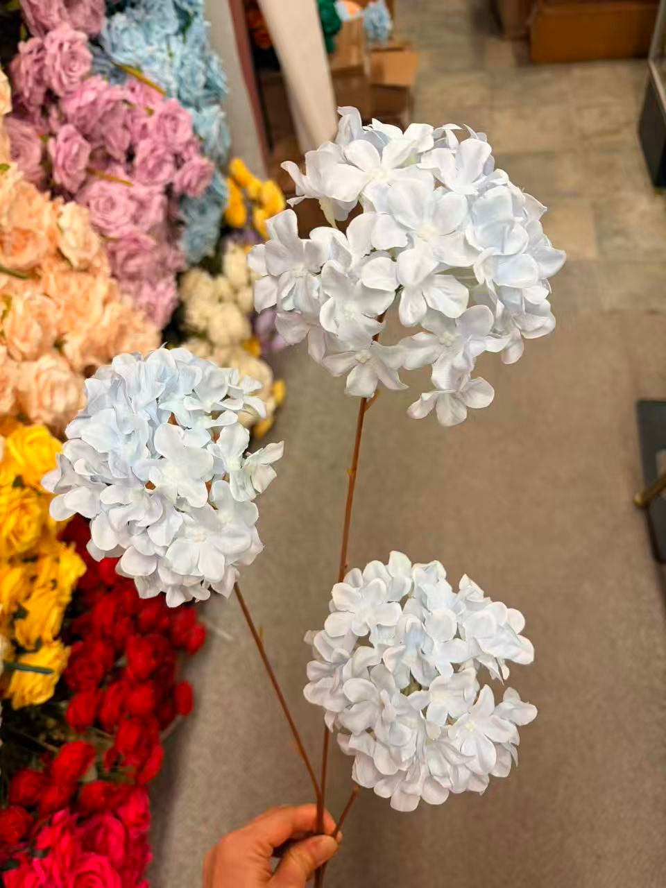 Thumbnail: 3 H Long Hydrangeas
