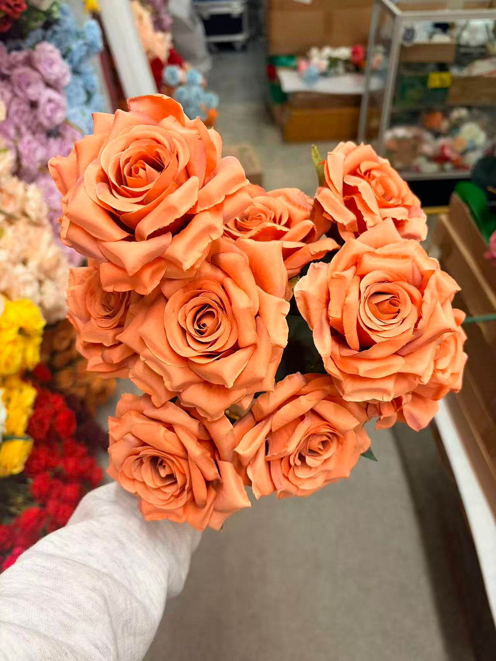 Thumbnail: 9 Heads diamond roses