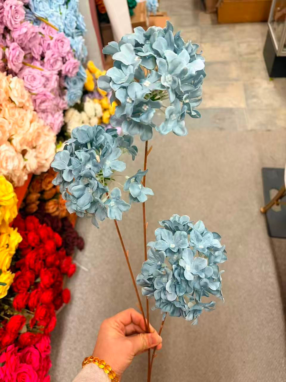Thumbnail: 3 H Long Hydrangeas