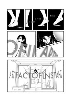 ARTIFACT OF INSTANT ブックレットイラスト