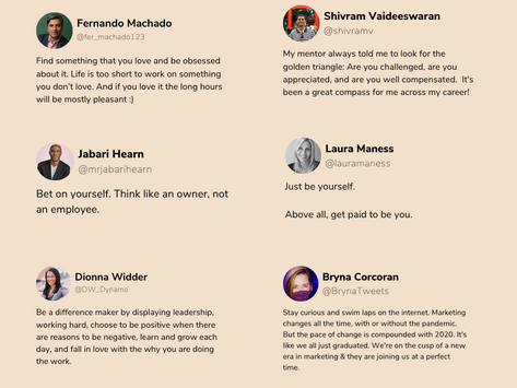 Need Sponsorship Career Advice? Check Twitter.