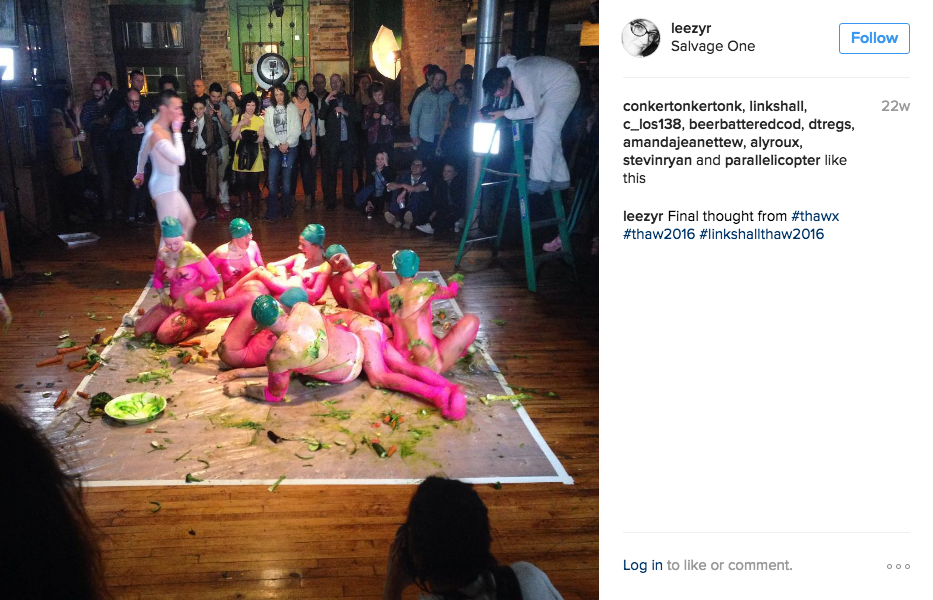 Live Instagram example from #THAWX