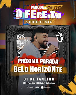 Pagode do Diferentão com Dilsinho e convidados em Belo Horizonte!