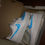 Thumbnail: Reflective icy blue custom Air Force 1s 