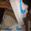 Thumbnail: Reflective icy blue custom Air Force 1s 