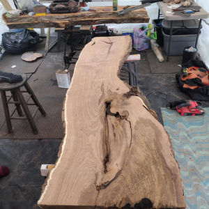 Pecan wood slab