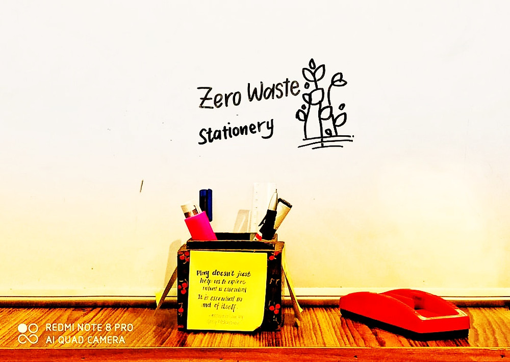 find out about how you can have a low waste stationery items