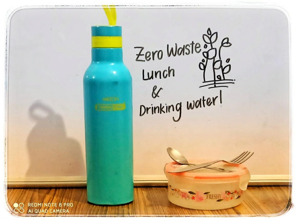 this image shows about how you can reduce waste in eating