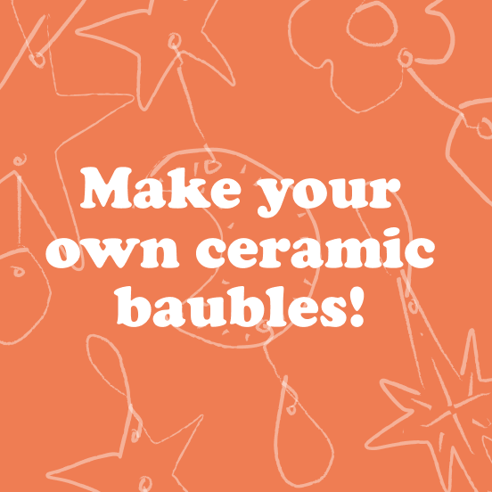 Make your own ceramic baubles