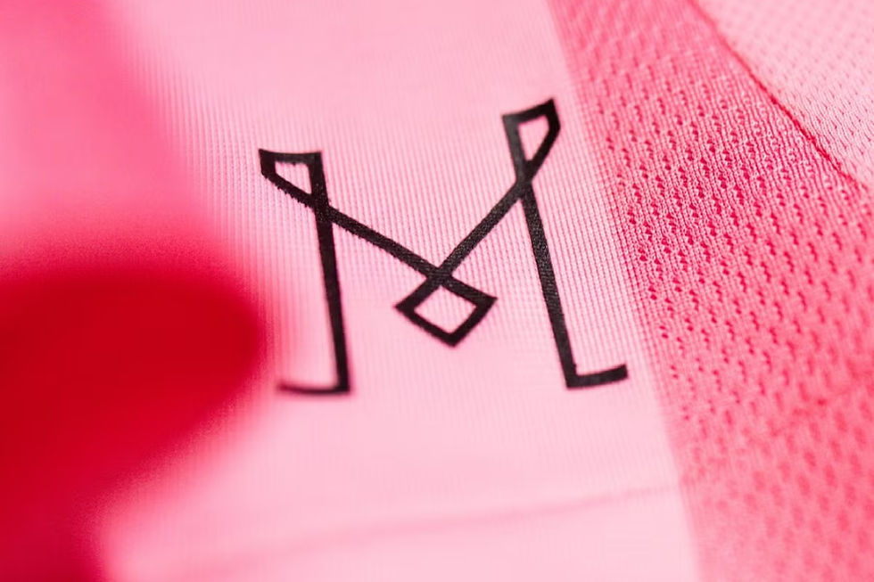 Acercamiento a detalle del nuevo jersey. Foto @ InterMiamiCF|