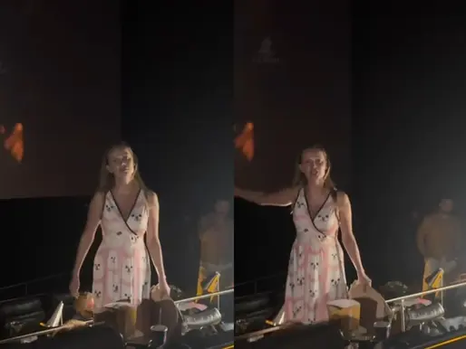 Altercado en sala VIP de Puerto Vallarta se vuelve viral tras agresión de mujer extranjera durante la proyección de La Odisea