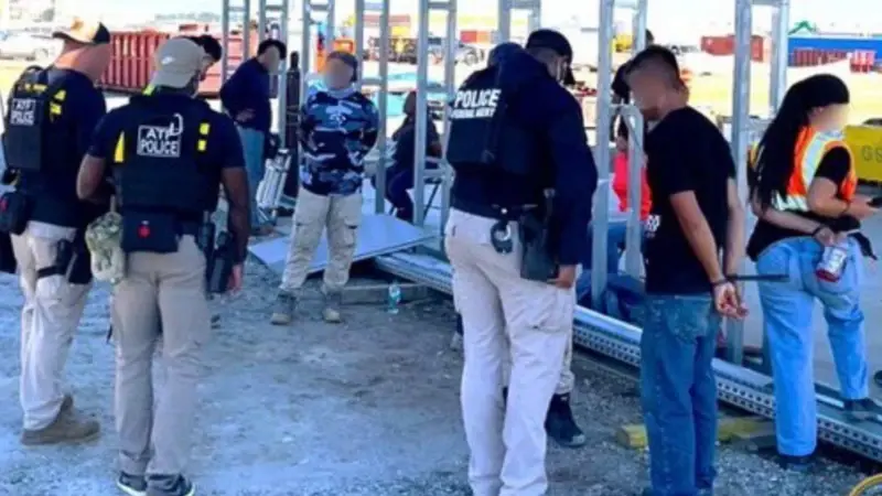 Imagen de las redadas difundida por las autoridades de Georgia. Foto @ ATF