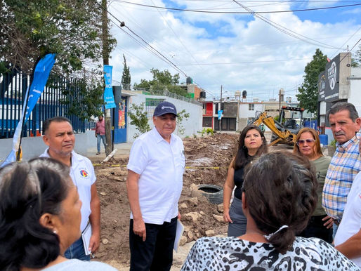 Interapas arranca sustitución de drenaje en Prados San Vicente |