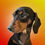 Thumbnail: Dachshund Greeting Card