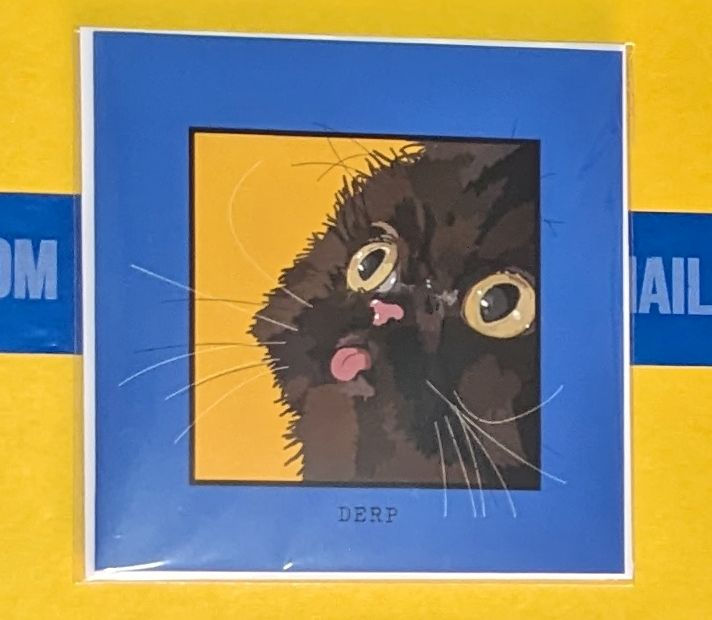 Thumbnail: Cat Greeting Card