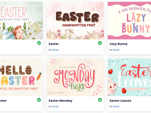 Easter fonts - 18 free commercial use fonts (2026)