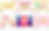 six colorful summertime fonts