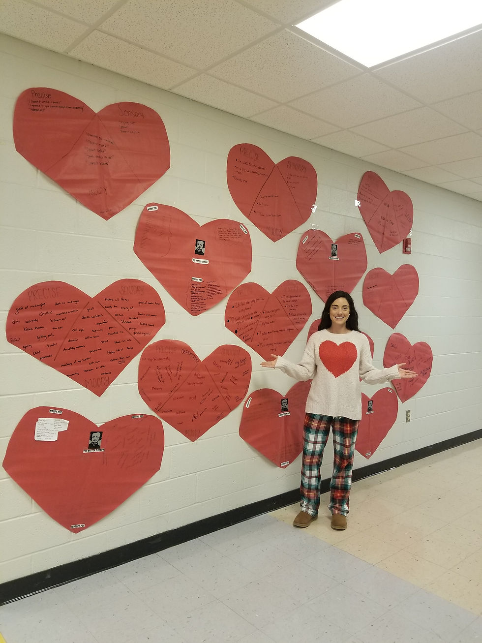 Poe Hearts PJ Day