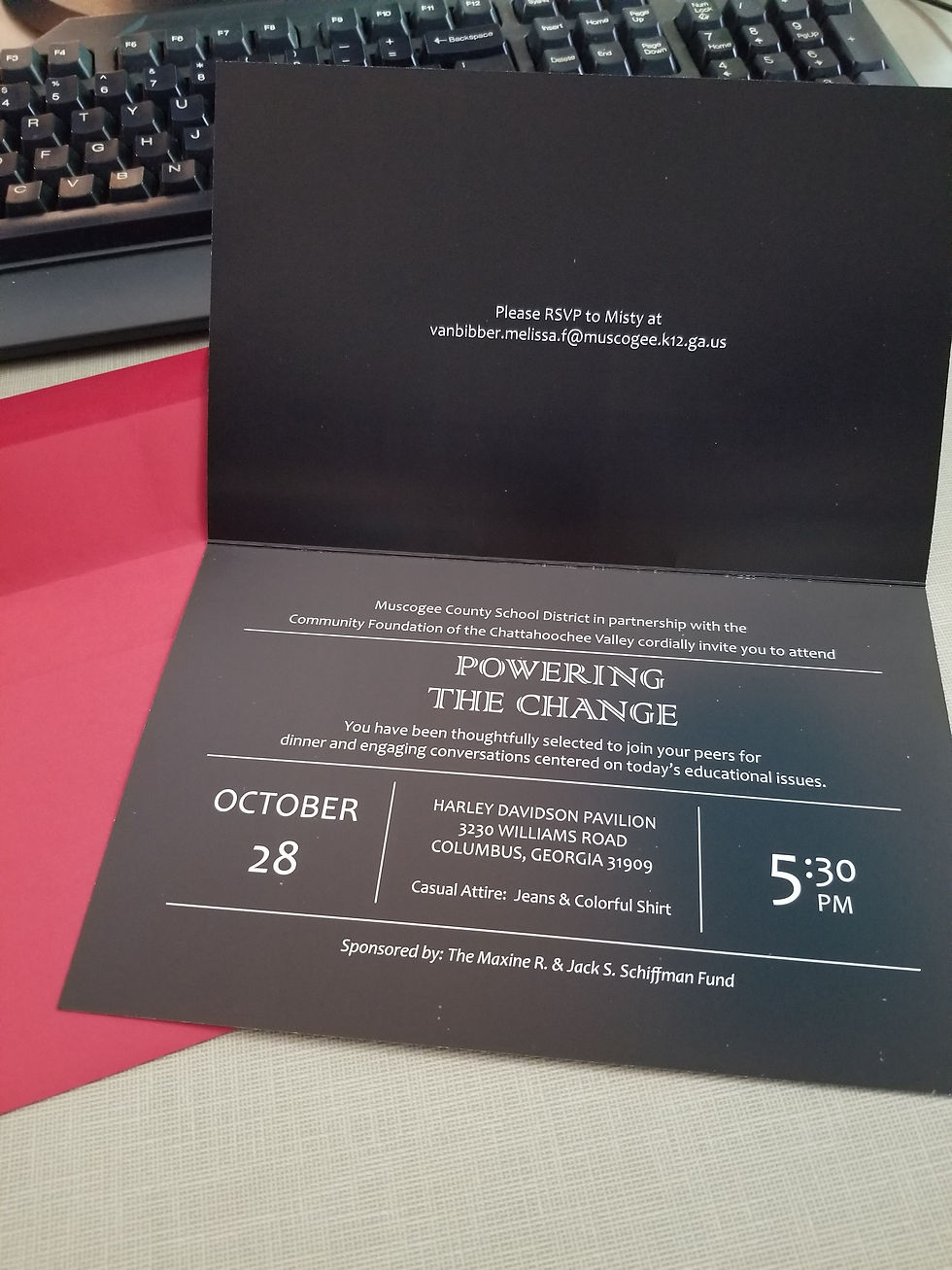 Powering the Change Invite