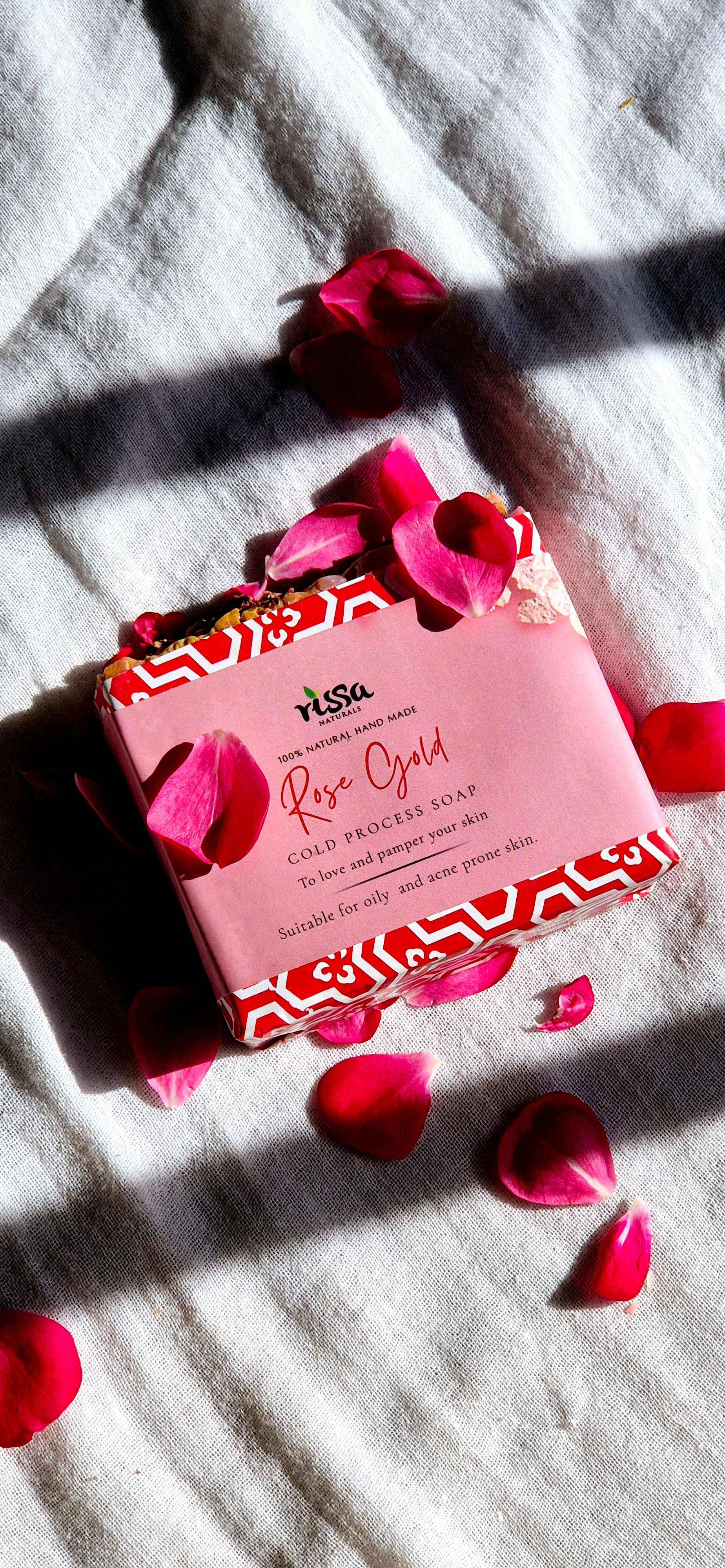 Rose Gold Cold Process Soap