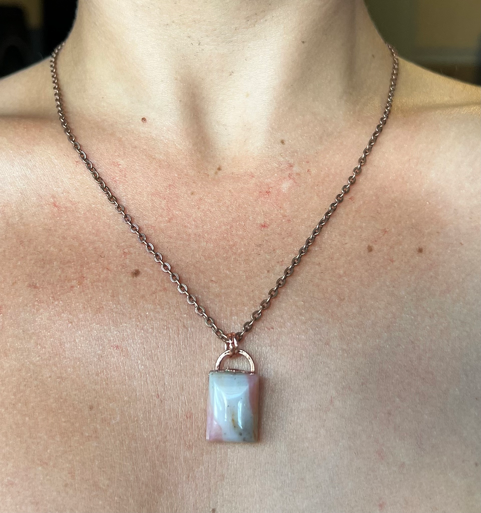 Thumbnail: Pink Opal Necklaces