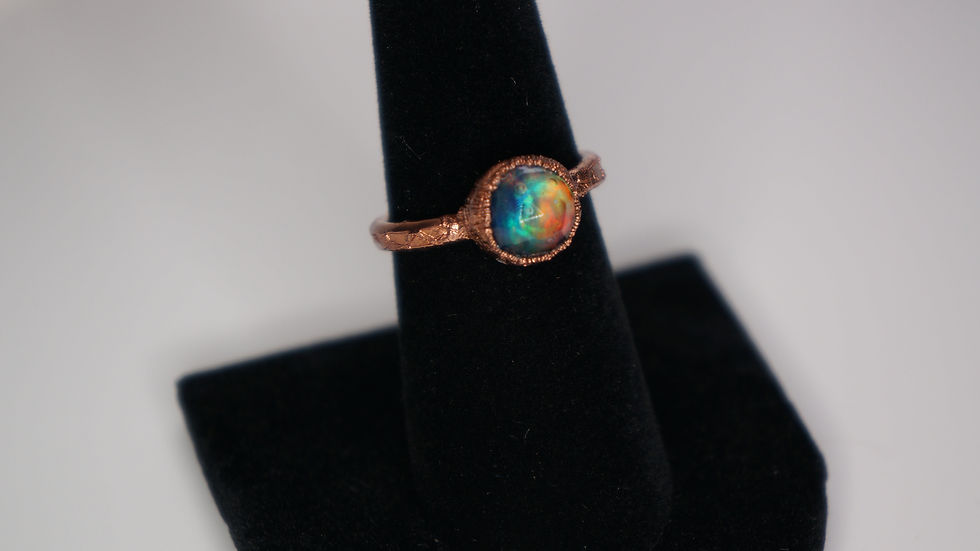 Thumbnail: Aurora Opal Ring Size 7