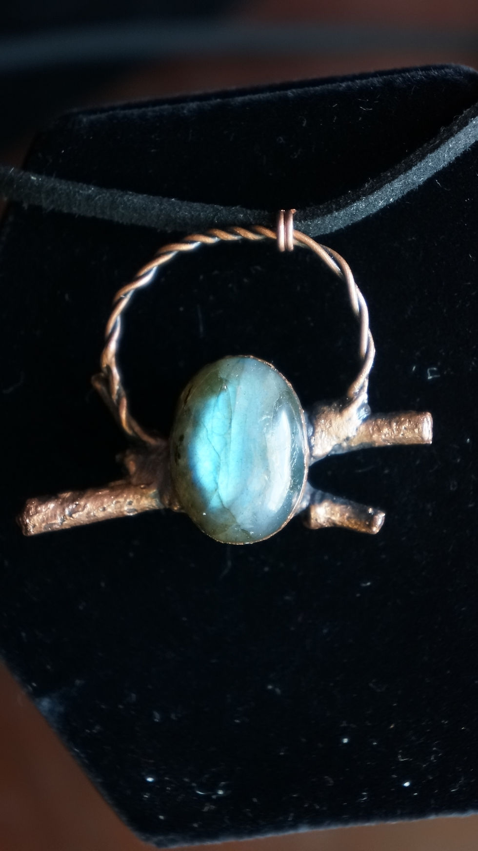 Thumbnail: Labradorite Twig Pendant