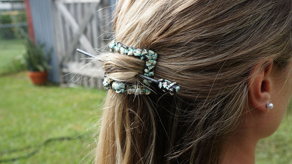 Thumbnail: Turquoise Hair Pin