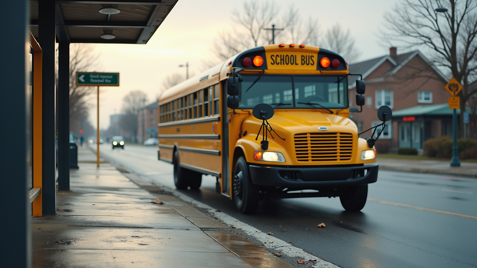 Advocating for Safer School Bus Stops Nationwide