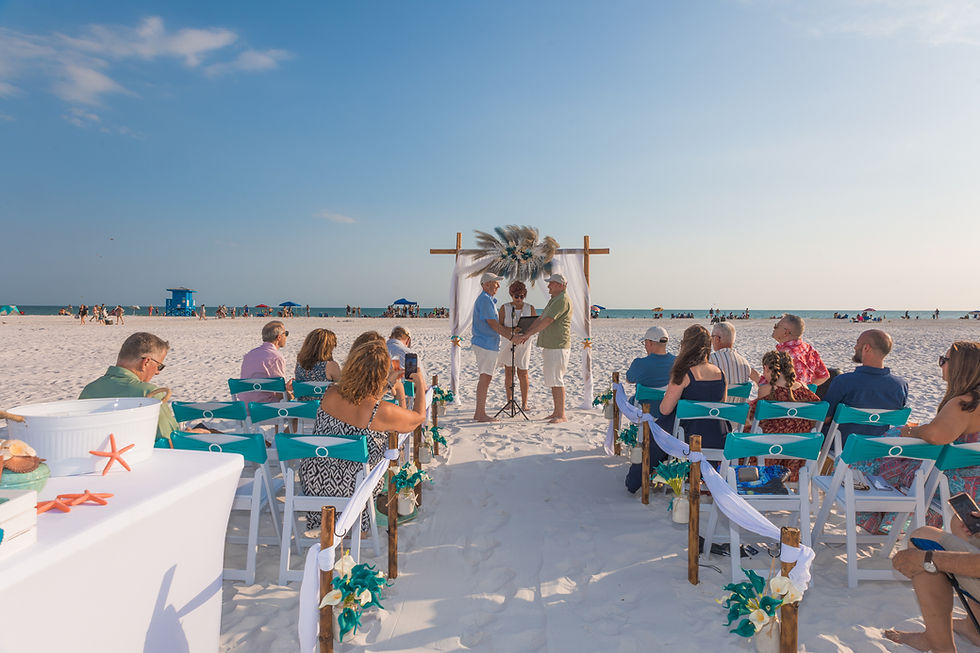 What to Wear to a Siesta Key Beach Wedding | Couples & Guests