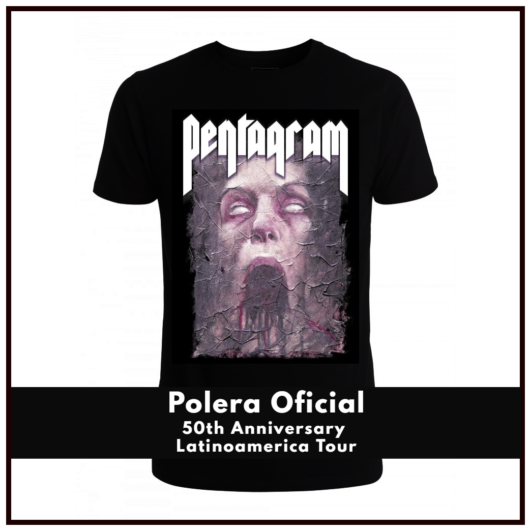 Pentagram - Polera Oficial [M]